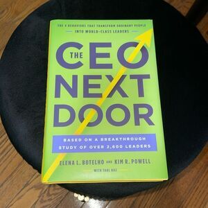 The CEO Next Door hardcover book in great condition